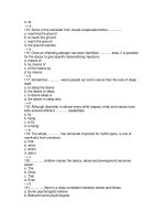 Kĩ năng trong trắc nghiệm 1 doc