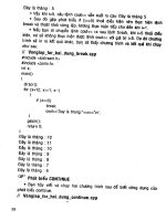 Bạn sẽ thành thạo C++ chỉ trong 21 ngày part 2 ppt