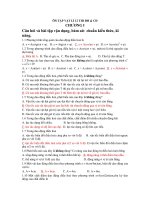 ÔN TẬP VẬT LÍ 12 THI ĐH & CĐ - CHƯƠNG I pdf