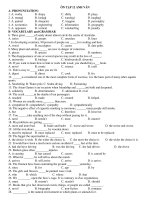 ÔN TẬP 12 ANH VĂN docx