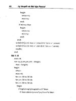 Lý thuyết và bài tập Pascal nâng cao part 2 pps