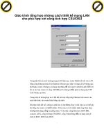 Giáo trình tổng hợp những cách thiết kế mạng LAN cho phù hợp với cổng tích hợp CSU/DSU phần 1 ppsx