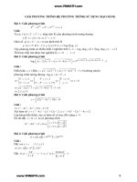 giải phương trình hệ phương trình sử dụng đạo hàm