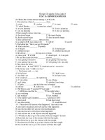 Ôn tập Tốt nghiệp Tiếng Anh12 TEST 11: REPORTED SPEECH pdf