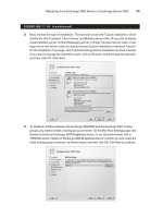 MCITP Microsoft Exchange Server 2007 Messaging Design and Deployment Study Guide phần 5 ppt