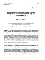 Báo cáo lâm nghiệp: 