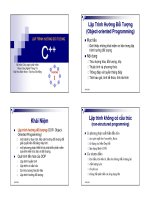 Lập Trình Hướng Đối Tượng (Object-oriented Programming) 1 pot