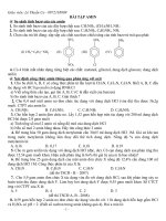 Bài tập về amin ppt