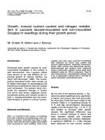 Báo cáo lâm nghiệp: 