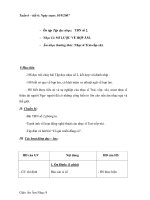 Giáo án âm nhạc 9 - trường THCS Lý Tự Trọng part 4 pdf