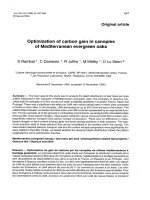 Báo cáo lâm nghiệp: 