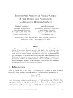 Báo cáo toán học: 