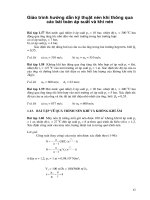 Giáo trình hướng dẫn kỹ thuật nén khí thông qua các bài toán áp suất và khí nén phần 1 potx