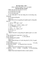 ĐỀ THI TNKQ – ĐỀ 5 pot