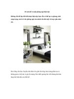 10 cách để có một phòng ngủ hiện đại pdf