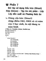 Bạn sẽ thành thạo C++ chỉ trong 21 ngày part 10 potx