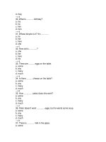 Tổng hợp đề thi A và B 2 potx