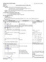 Giáo án đường thẳng vuông góc. đường thẳng song song - Tiết 3 pot