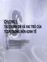 tài chính doanh nghiep potx