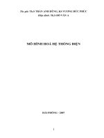 Mô hình hệ thông hóa điện ppt