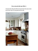 Bộ sưu tập nhà bếp đẹp (Phần 1) ppsx