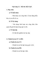 Vật lí lớp 12 - Tiết 04: BÀI TẬP pdf