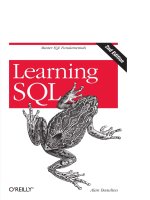 Learning SQL Second Edition phần 1 docx