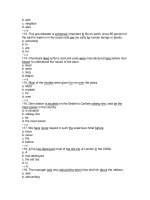 Kĩ năng trong trắc nghiệm 9 pptx