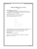 BÀI TẬP THUỶ LỰC N.5 N.6_Ths THẦY LÊ VĂN THÔNG pps