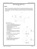 BÀI TẬP LỚN THỦY LỰC ( Trường ĐH Kiến Trúc Tp.HCM ) docx