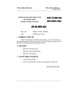 Đồ án thiết kế hệ thống điều khiển máy khoan