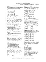 Đề Thi Toàn Học Kì 1 –Tác Giả : Vũ Đình Bảo – Đại Học Kinh tế Đề 2 pptx