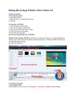 Hướng dẫn sử dụng Windows Movie Maker 6.0 potx
