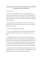 Cấp, gia hạn, sửa đổi, bổ sung nội dung Giấy phép sử dụng tần số và thiết bị vô tuyến điện đối với tuyến truyền dẫn vi ba docx