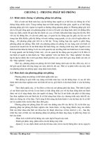 Giáo trình mô hình hóa - Chương 2 ppsx