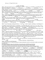 bài tập sóng cơ đáng chú ý