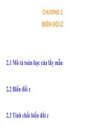 CHƯƠNG 2: BIẾN ĐỔI pot