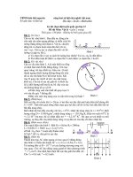 Kỳ thi chọn đội tuyển quốc gia lớp 12 Đề thi Môn: Vật lý pptx