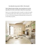 Duy dưỡng tình cảm qua màu sắc (Phần 1): Màu trung tính pdf