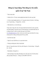 Đăng ký hoạt động Nhà đăng ký tên miền quốc tế tại Việt Nam doc
