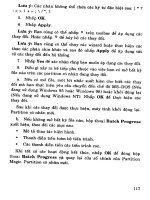 Hướng dẫn sử dụng đĩa cứng một cách hiệu quả part 6 doc