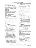 Đề Thi Học Kì 1 – Tác Giả : Vũ Đình Bảo – ĐH Kinh Tế Đề 3 pps