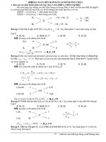 Giải bài toán hỗn hợp bằng sơ đồ đường chéo ppt