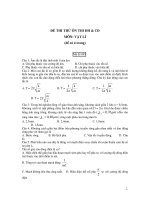 ĐỀ THI THỬ ÔN THI ĐH & CĐ MÔN: VẬT LÍ - Mã đề 895 pot