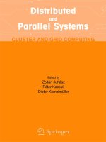 DISTRIBUTED AND PARALLEL SYSTEMSCLUSTER AND GRID COMPUTING 2005 phần 1 ppsx
