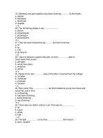 Băng C anh văn 8 ppt