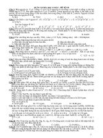 ĐỀ ÔN TẬP HÓA HỌC CƠ BẢN – ĐỀ SỐ 10 pot