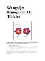 Xét nghiệm Hemoglobin A1c (HbA1c) pot