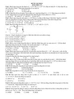 ĐỀ ÔN TẬP PHẦN SÓNG ĐIỆN TỪ doc