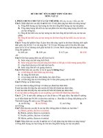 ĐỀ THI THỬ TỐT NGHIỆP THPT NĂM 2011 MÔN: VẬT LÍ pot